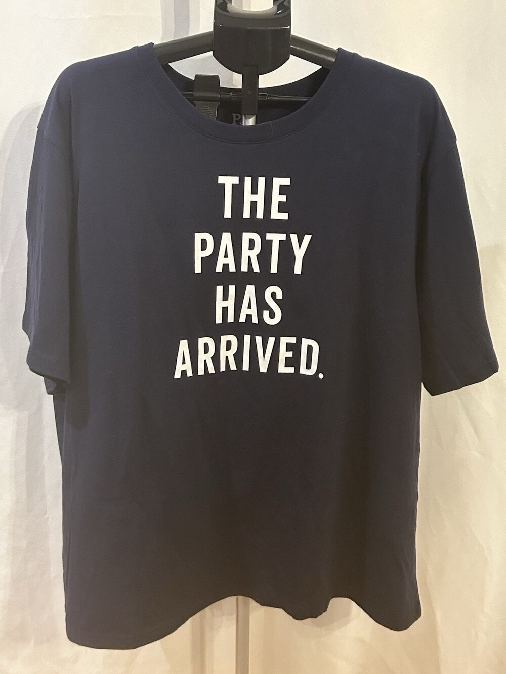 NWT PJ Place "The Party Has Arrived" T-Shirt size XXXL